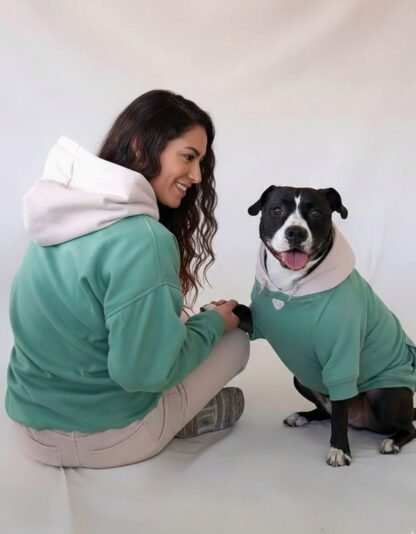Hoodie Humano Verde Oliva