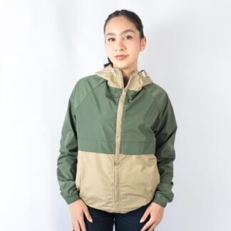 Chaqueta Humano Verde/Beage