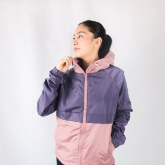 Chaqueta Humano Morado/Rosado