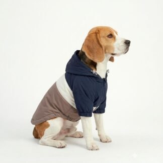 Chaqueta Mascota Azul camel