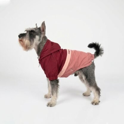 Chaqueta Mascota Vinotinto Rosa