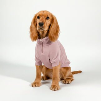 Saco Mascota Media Cremallera Rosa